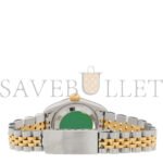 ROLEX STAINLESS STEEL 18K YELLOW GOLD DIAMOND 26MM OYSTER PERPETUAL DATEJUST WATCH CHAMPAGNE JUBILEE 69173 - Image 3