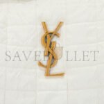 YSL GLORIA QUILTED TRAVEL BAG WHITE�757209FAC8J1916 (42*18*18cm) - Image 5