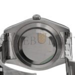 ROLEX STAINLESS STEEL 18K WHITE GOLD 41MM OYSTER PERPETUAL DATEJUST WATCH BLUE 116334 - Image 4