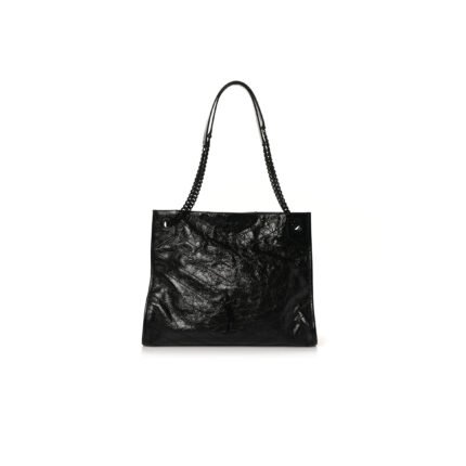 YSL LARGE NIKI SHOPPING BAG BLACK 889165 (33*27*11.5cm)