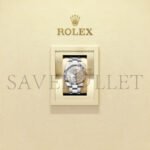 ROLEX DATEJUST 41 OYSTER, 41 MM, OYSTERSTEEL AND WHITE GOLD WATCH 126334-0003 - Image 2
