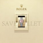 ROLEX LADY-DATEJUST 28 MM, OYSTERSTEEL AND WHITE GOLD WATCH 279174 - Image 2