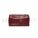 YSL JAMIE 4.3 SHOULDER BAG QUILTED LEATHER DARK RED�515821COP676475 (25*15*7.5cm) - Image 3
