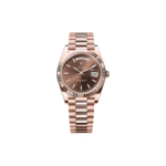 ROLEX DAY-DATE 40 OYSTER, 40 MM, EVEROSE GOLD WATCH 228235-0053