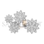 VAN CLEEF ARPELS LOTUS BETWEEN THE FINGER RING, 4 FLOWERS VCARP7TF00 - Image 5