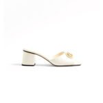 VALENTINO VLOGO SIGNATURE SLIDE SANDAL IN CALFSKIN 60MM 6W0S0MH7DSH_098