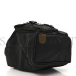 PRADA NYLON VELA MINI CROSSBODY BACKPACK BLACK (18*17*8cm) - Image 3