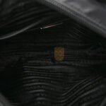 PRADA TESSUTO NYLON VELA RE-EDITION SHOULDER BAG BLACK (25*21*10cm) - Image 4