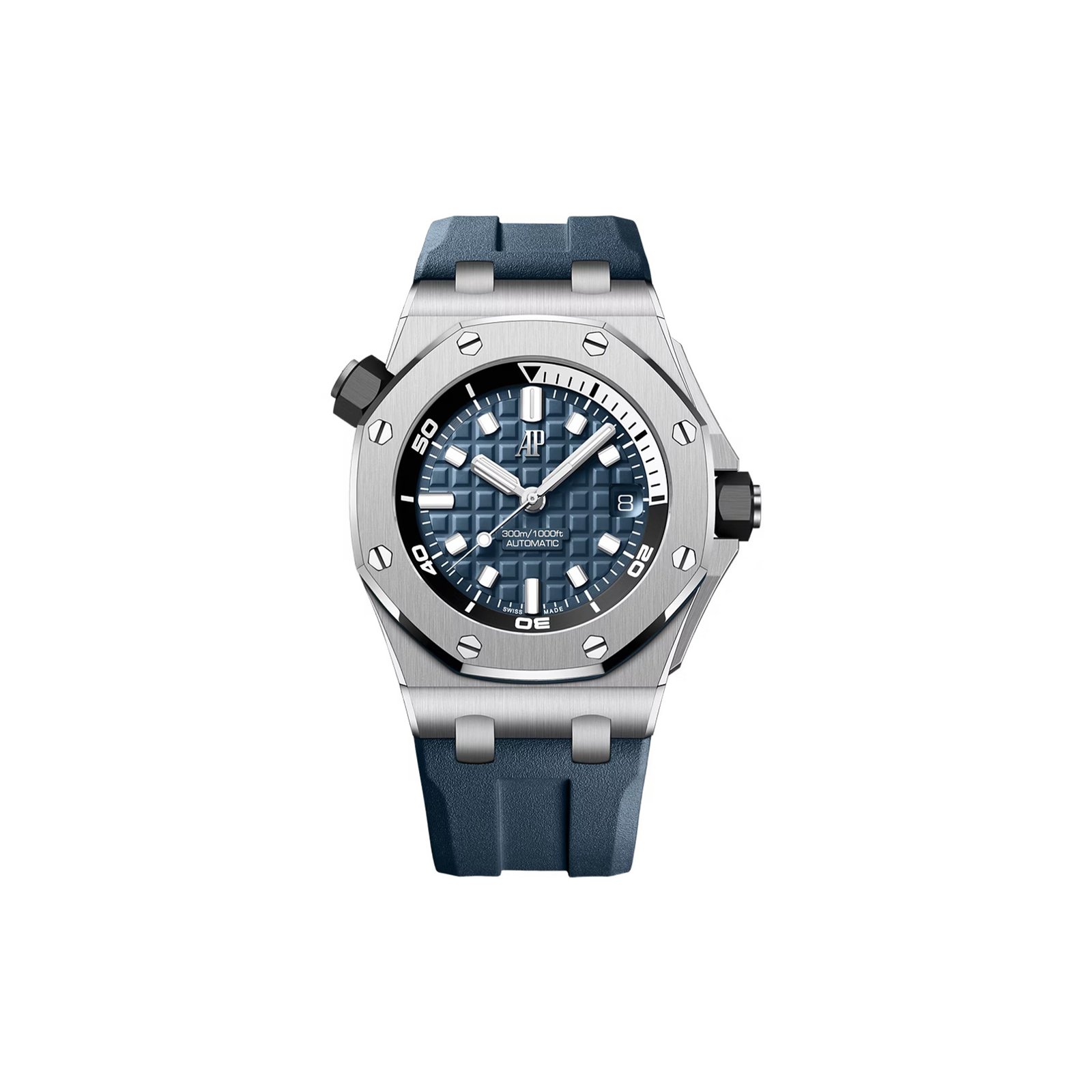 2ab26ea03eef0d9dd10167a58aef4f3d90e7c868 AUDEMARS PIGUET ROYAL OAK OFFSHOREDIVER WATCH 15720ST.OO.A027CA.01 - Image 1