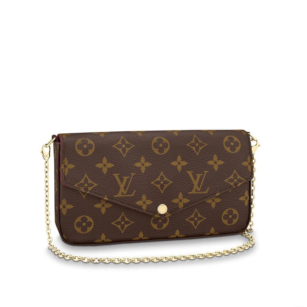 2abc13140cbd0521ecf9dbce8674e5861cad3513 Louis Vuitton Monogram Pochette Felicie M61276 - Image 1