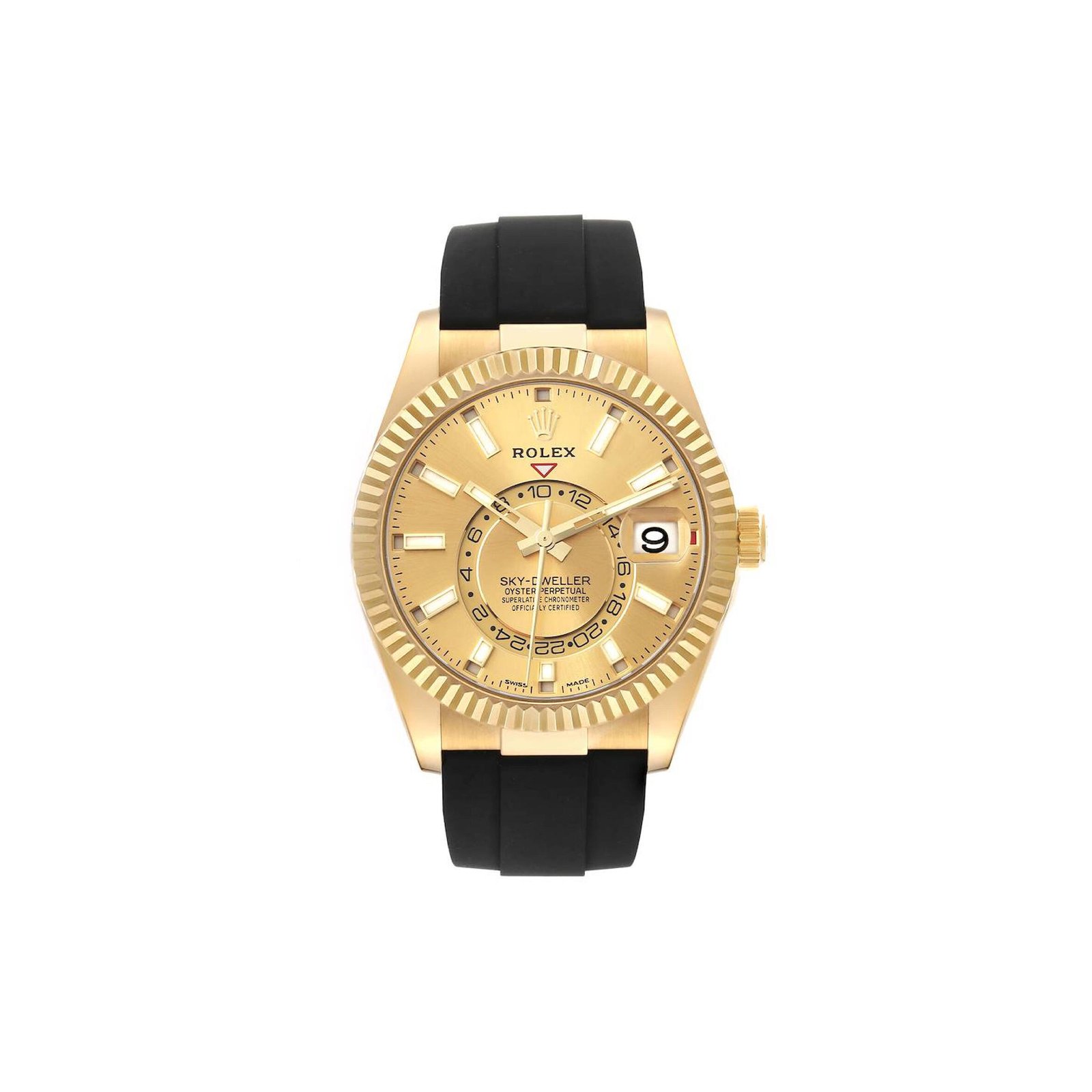 2b50583cba6dc796ed046b19faa80096c6450511 ROLEX SKY-DWELLER 42MM WATCH 326238 - Image 1