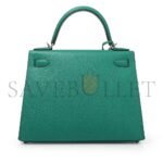 HERM�S MASTER VERT JADE EPSOM KELLY 28 SELLIER PALLADIUM HARDWARE (28*22*10cm) - Image 2
