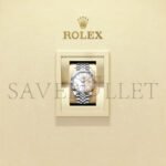ROLEX DATEJUST 41 OYSTER, 41 MM, OYSTERSTEEL AND WHITE GOLD WATCH 126334 - Image 2