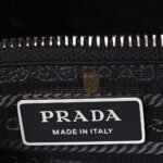 PRADA BRUSHED CALFSKIN MEDIUM RE-EDITION 1995 TOTE SCARLET (30*21*9cm) - Image 4