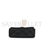 CHANEL CAVIAR QUILTED MINI SWEETHEART FLAP BLACK (20*14*8cm) - Image 5