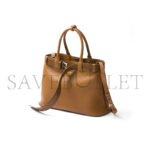 PRADA BUCKLE LARGE LEATHER HANDBAG WITH BELT 1BA416 (37*27*14cm) - Image 5