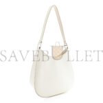PRADA SPAZZOLATO CLEO SHOULDER BAG WHITE (27*18*5cm) - Image 2