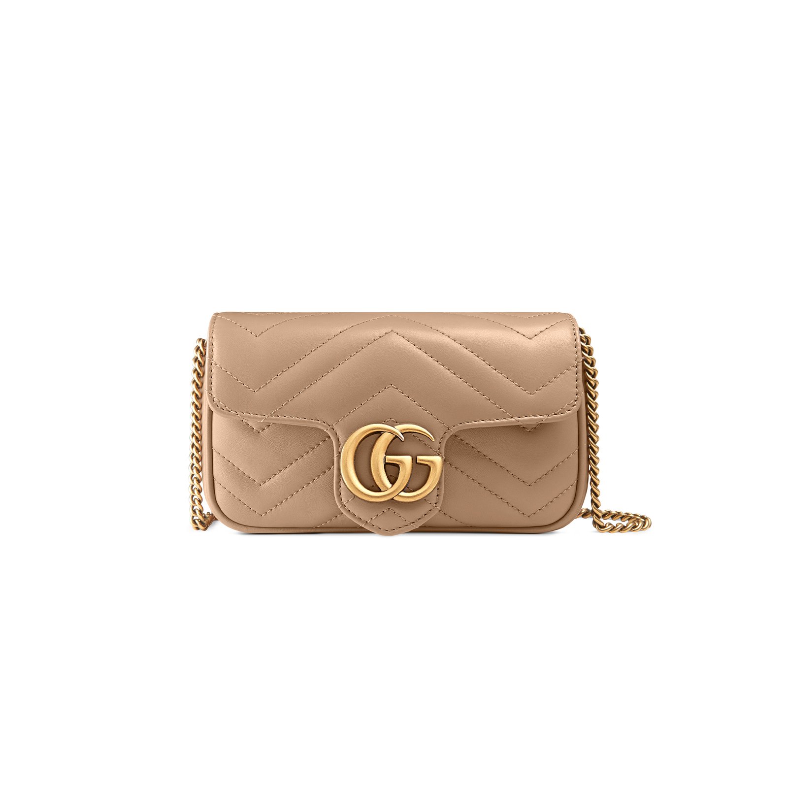 2d1b1e5b643e9df03ee1a27b23b21c1bb47acc34 GUCCI GG MARMONT MINI BAG 476433 (16.5*10*4.5cm) - Image 1