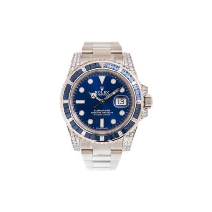 ROLEX SUBMARINER DIAMOND BEZEL WATCH 116659