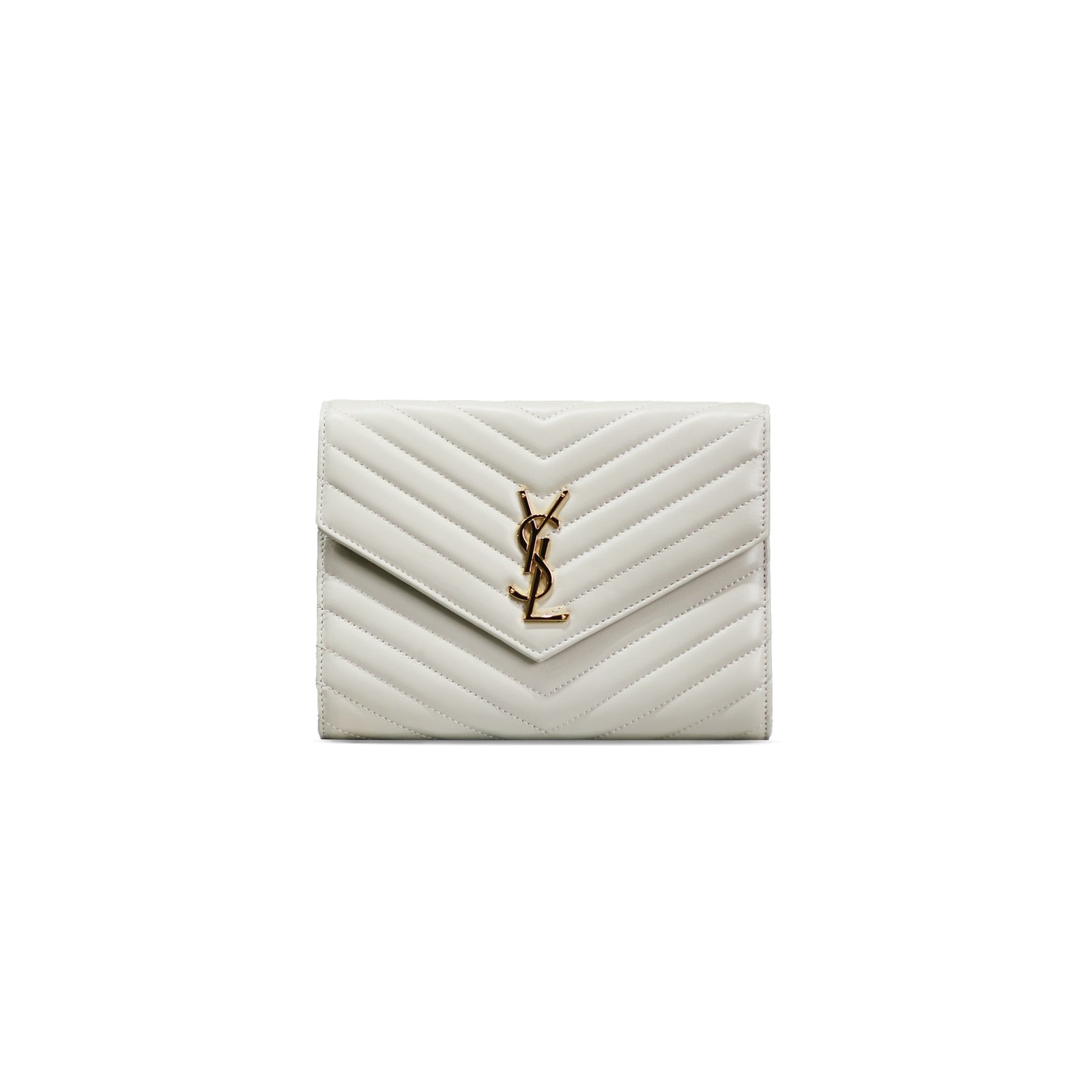 2d54a5158f48b81a810be6201558c61769ac6137 YSL CASSANDRE MATELASS� FLAP POUCH IN LAMBSKIN 617662500426 (21*16*3cm) - Image 1
