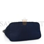 PRADA TESSUTO NYLON VITELLO HOBO NAVY (19*13*10cm) - Image 3