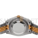 ROLEX STAINLESS STEEL 18K YELLOW GOLD DIAMOND 41MM OYSTER PERPETUAL DATEJUST WATCH CHAMPAGNE 126333 - Image 4