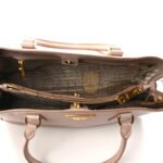 PRADA SAFFIANO MEDIUM GALLERIA DOUBLE ZIP TOTE CAMMEO (32*20*13cm) - Image 4