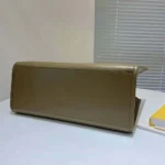 Women Sunshine Medium Gray Leather and Elaphe Shopper - Image 4