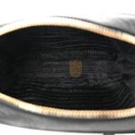 PRADA VITELLO DAINO MINI CAMERA CROSSBODY BLACK (16*10*6cm) - Image 5