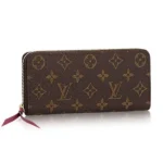 Louis Vuitton Monogram Canvas Clemence Wallet M60742 Fuchsia - Image 2