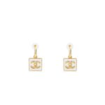 CHANEL EARRINGS WOMEN'S GOLD ABA586