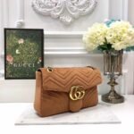 Gucci GG Marmont Medium Velvet Shoulder Bag 443496 - Image 3