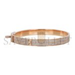 HERM�S KELLY DIAMOND BRACELET MODEL IN 18K YELLOW GOLD WITH - Image 3