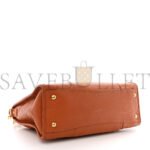 PRADA VITELLO DAINO SHOPPING SATCHEL RAME (37*22*15cm) - Image 3