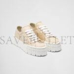 PRADA DOUBLE WHEEL RE-NYLON GABARDINE SNEAKERS 1E260M - Image 2