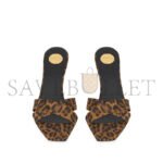 YSL JILL MULES IN LEOPARD GROSGRAIN 825270AAESW2094 - Image 2