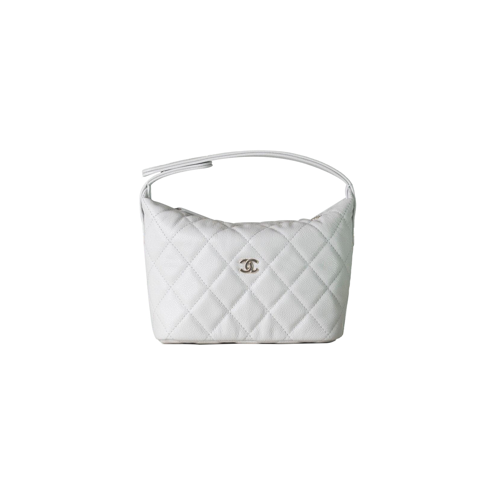 32bce304a35c346120adde90eed774b64d3658af CHANEL 25C PORTABLE HOBO LUNCH BOX BAG WHITE (21.5*19*6cm) - Image 1