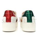GUCCI WOMEN'S ACE EMWROIDERED PLATFORM SNEAKER 577573 - Image 4