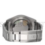 ROLEX STAINLESS STEEL 18K WHITE GOLD 41MM OYSTER PERPETUAL DATEJUST WATCH BLUE 116334 - Image 3