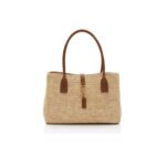 YSL RAFFIA PANIER RECTANGLE TOTE�92886994 (29*21*9cm)