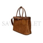 PRADA LARGE BUCKLE PRADA BUCKLE SUEDE BAG WITH BELT 1BA416 (38*27*14cm) - Image 3