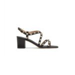 VALENTINO ROCKSTUD CALFSKIN SANDAL WITH STRAPS 60MM 5W2S0HR7VOD_0NO