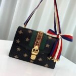 Gucci Sylvie Bee Star Small Shoulder Bag 524405 - Image 2