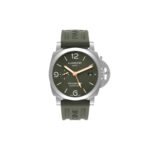 PANERAI LUMINOR 1950 GMT GREEN DIAL MS DHONI EDITION WATCH PAM01056
