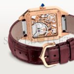 CARTIER SANTOS-DUMONT SKELETON WATCH WITH MICRO-ROTOR WHSA0030 - Image 4
