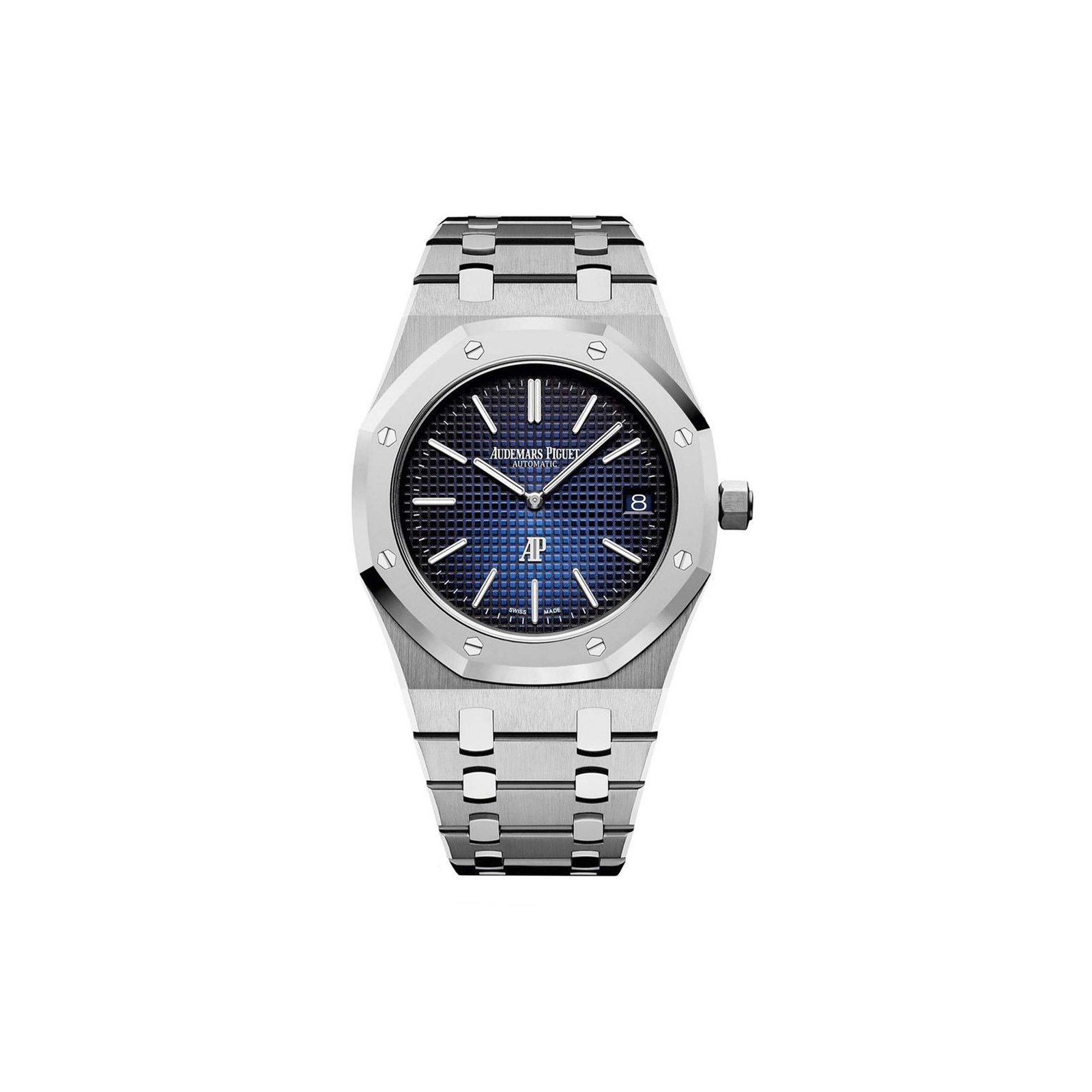 376f7ffbb8f2f0d29f79d592c7d1efd6f2faa811 AUDEMARS PIGUET ROYAL OAK 'JUMBO' EXTRA THIN 39MM WATCH 15202ST.OO.1240ST.01 - Image 1