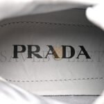 PRADA RUBBER TECHNICAL KNIT FABRIC CLOUDBUST THUNDER SNEAKERS 40 ARGENTO - Image 7