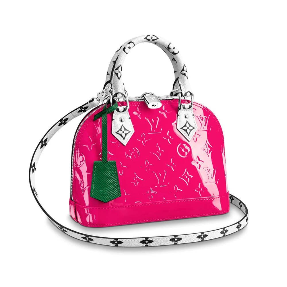 385135f50e2dadb80865edbaed3f5e53ff24f732 Louis Vuitton Monogram Vernis Alma BB M90447 - Image 1