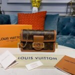 Louis Vuitton Monogram Canvas Dauphine Chain Wallet M68746