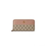 GUCCI GG MARMONT BI-COLOUR ZIP AROUND WALLET ��45611717WAG5788 (19*10.5*2cm)